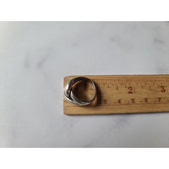 James Avery Sterling Silver Cadena Knot Ring Retired Vintage - Picture 9 of 10